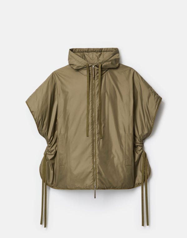 lafayette148 Recycled Tech Hooded Cape