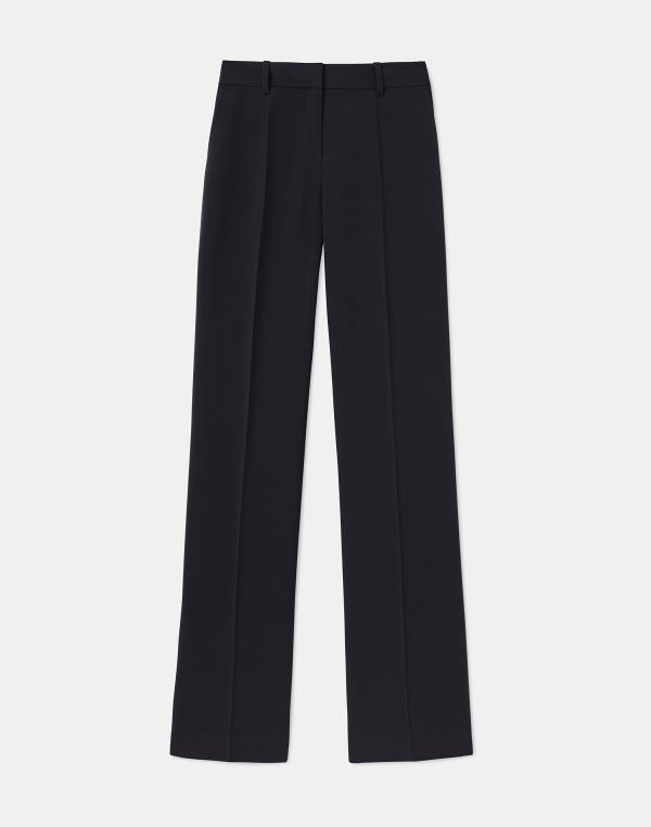 lafayette148 Responsible Finesse Crepe Gates Pant