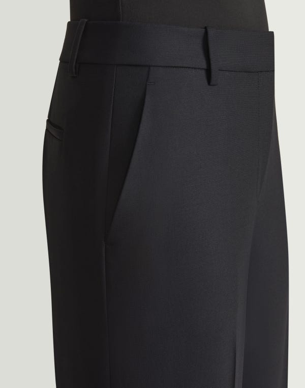 Lafayette148 Responsible Stretch Wool Gates Pant