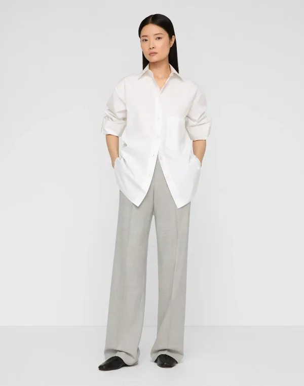 Lafayette148 Responsible Virgin Wool Gates Pant