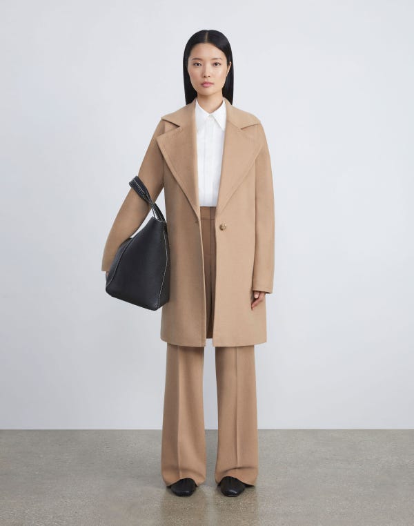 Lafayette148 Silk Charmeuse French Cuff Blouse