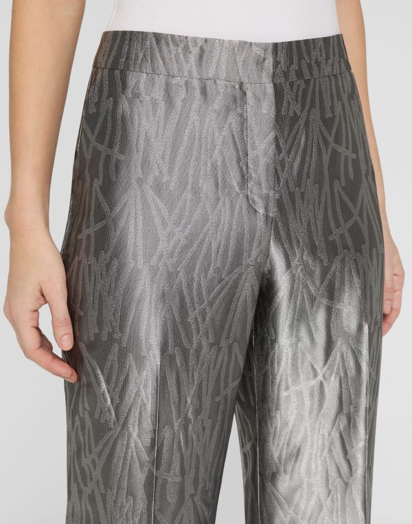 Lafayette148 Tassel Jacquard Gates Pant