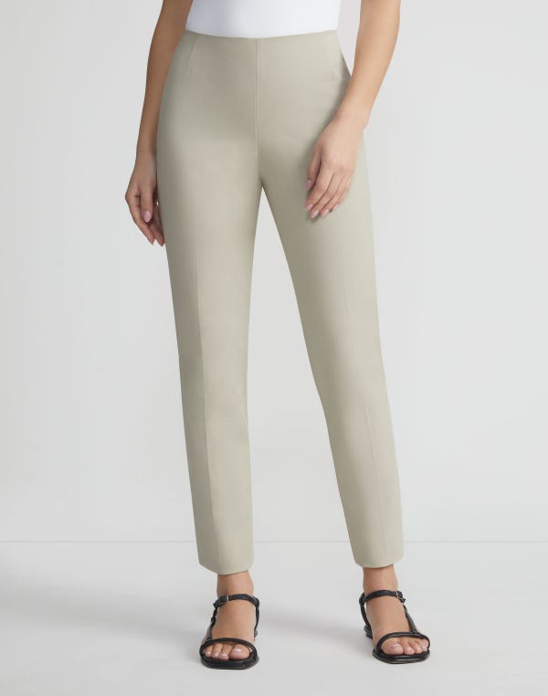 Lafayette148 Techno Stretch Twill Stanton Pant