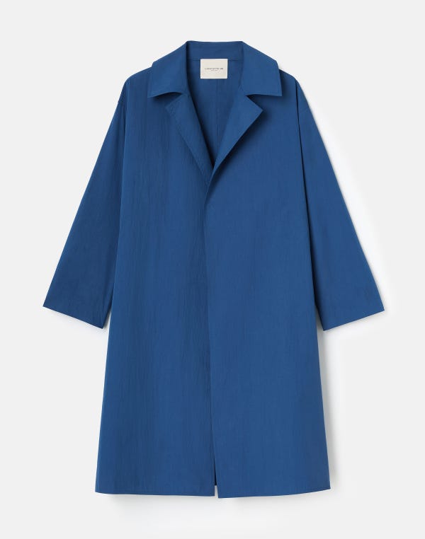 lafayette148 Travel Cotton Oversized Trench Coat