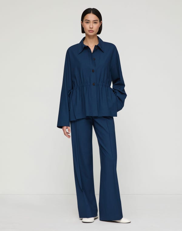 Lafayette148 Tropical Wool Sullivan Pant