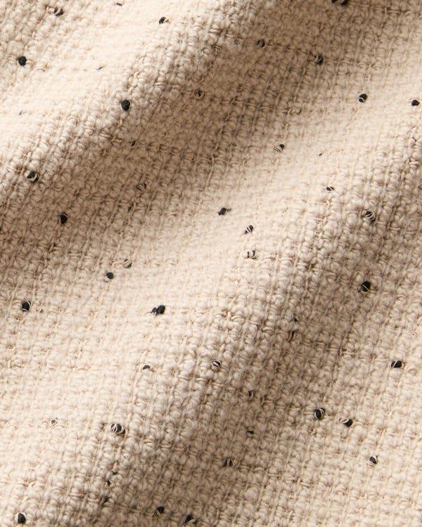 Lafayette148 Wool Bouclé Speckled Tweed Coat