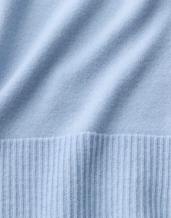 Lafayette148 Wool-Cashmere V-Neck Sweater