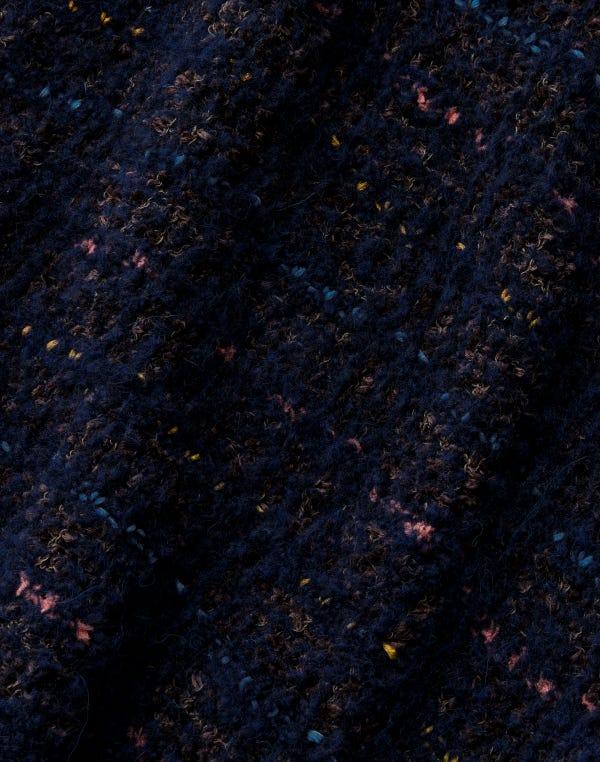 Lafayette148 Lofty Alpaca-Linen Bouclé Turtleneck Sweater
