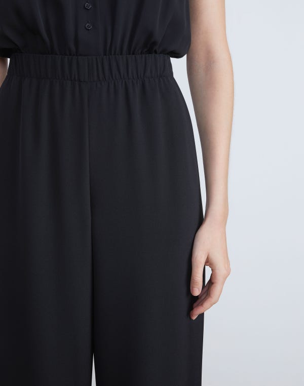 Lafayette148 Organic Silk Crepe De Chine Perry Pant