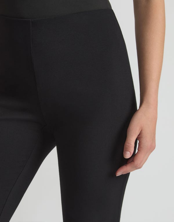 Lafayette148 Regenerated Punto Milano Gates Flared Pant