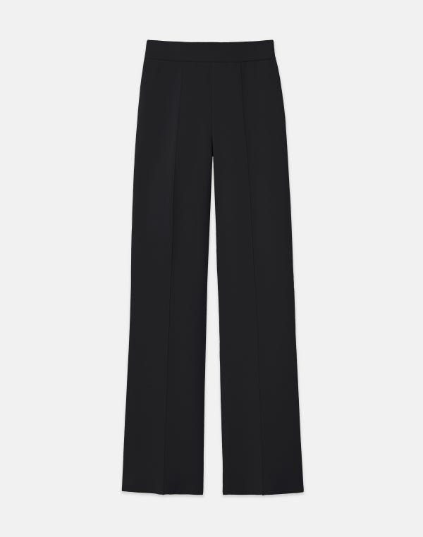 lafayette148 Responsible Matte Crepe Foley Flared Pant