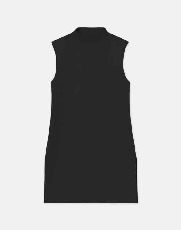 lafayette148 Responsible Matte Crepe Mockneck Tunic