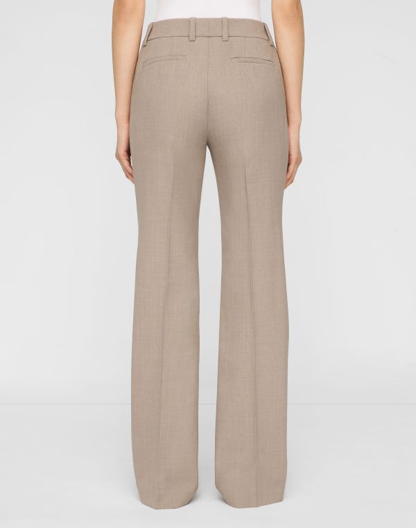 Lafayette148 Responsible Stretch Wool Reade Straight Leg Pant