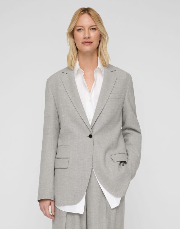 Lafayette148 Responsible Virgin Wool Neapolitan Jacket