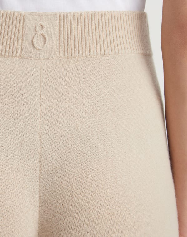 Lafayette148 Responsible Wool-Cashmere Wide Leg Pant