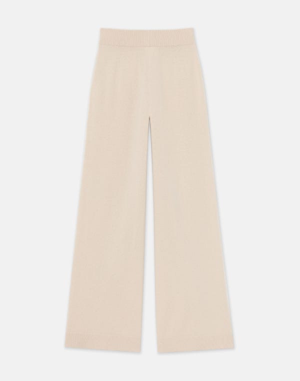lafayette148 Responsible Wool-Cashmere Wide Leg Pant