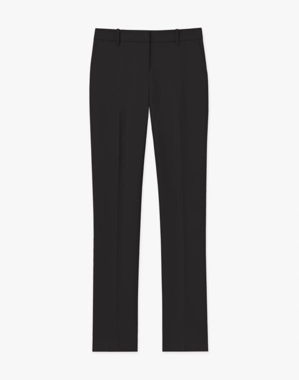 lafayette148 Responsible Wool Double Face Manhattan Cigarette Pant