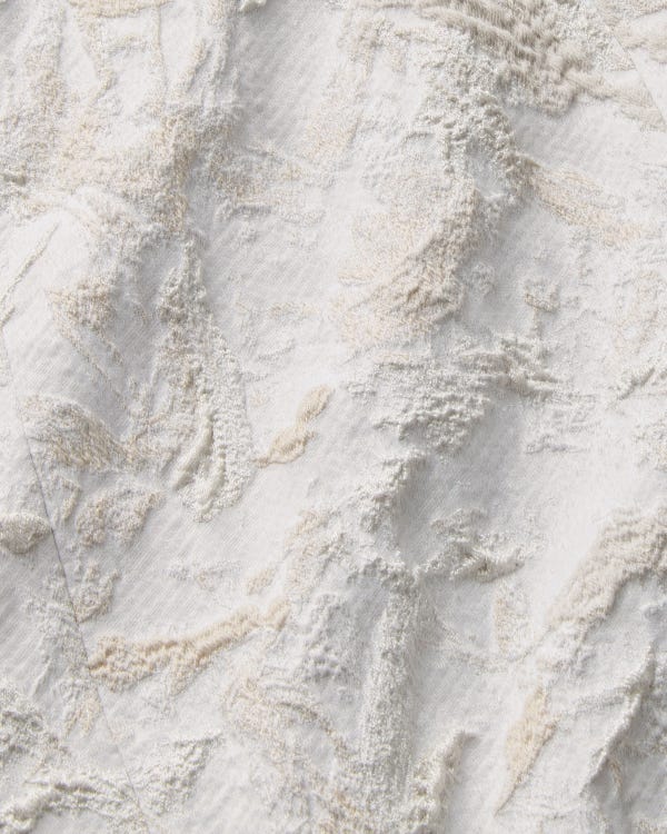 Lafayette148 Speckled Glaze Jacquard Balloon Sleeve Dress