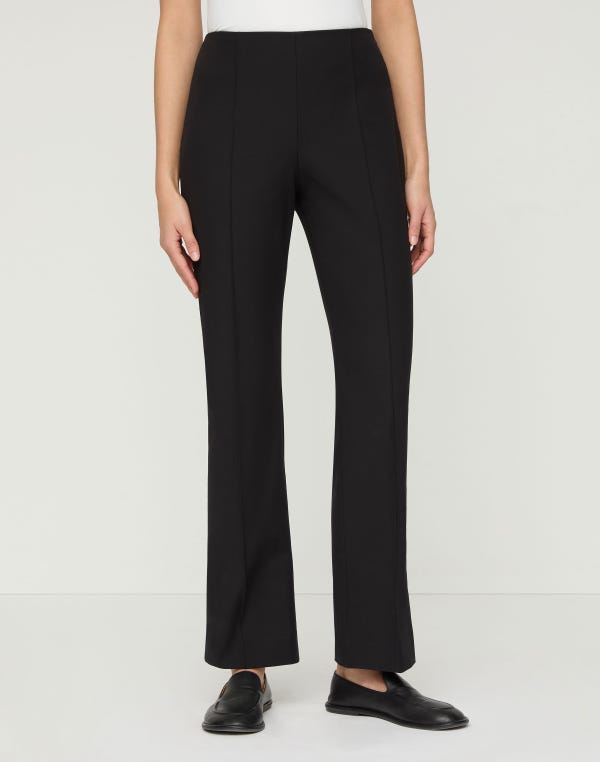 Lafayette148 Techno Stretch Twill Vesey Flared Ankle Pant