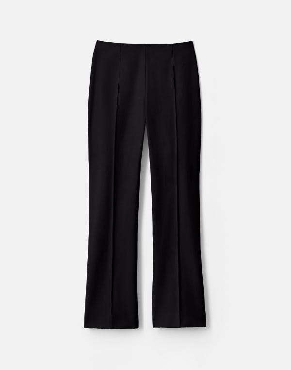 lafayette148 Techno Stretch Twill Vesey Flared Ankle Pant