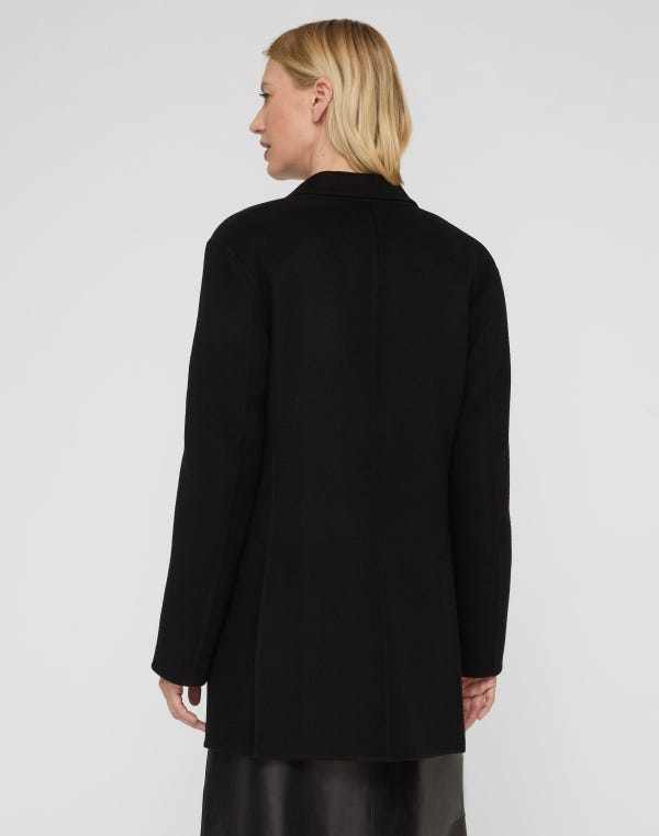 Lafayette148 Wool-Cashmere Double Face Neapolitan Jacket