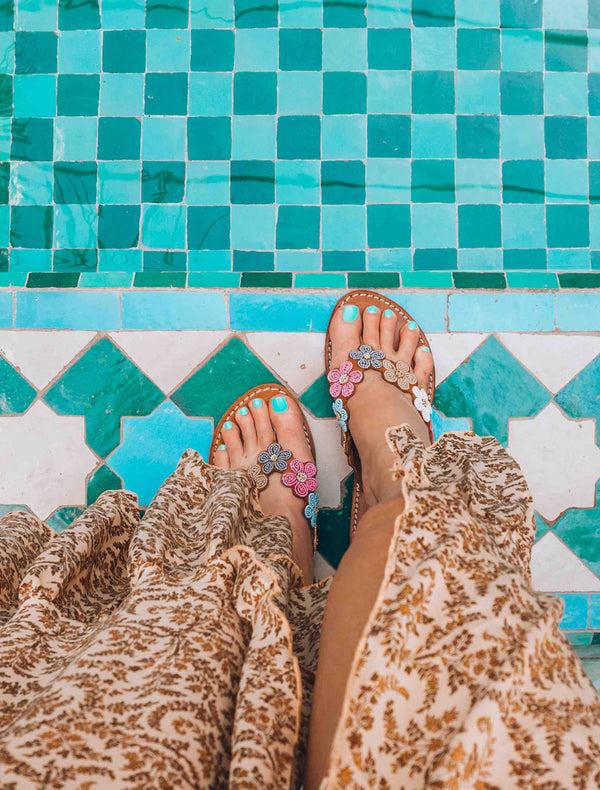 Laidbacklondon Conley Flat Light Brown Retro