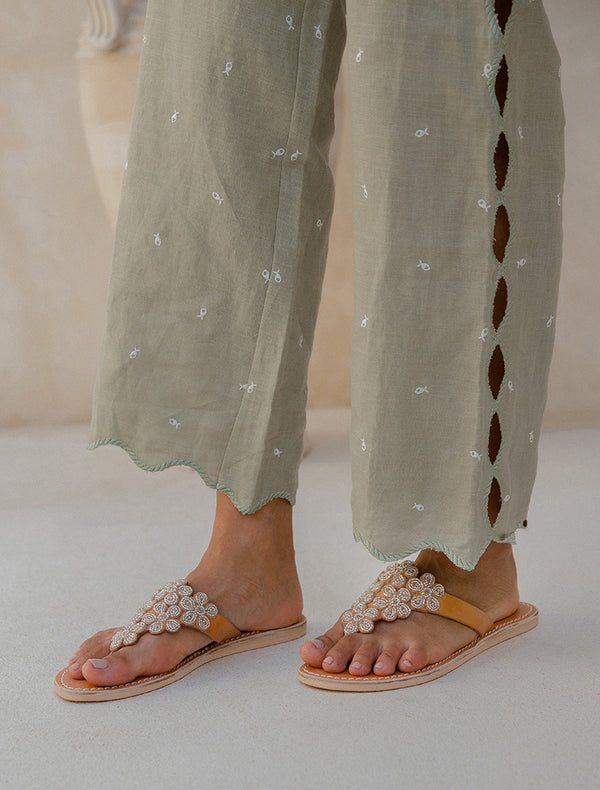 Laidbacklondon Cooper Flat Light Brown Silver