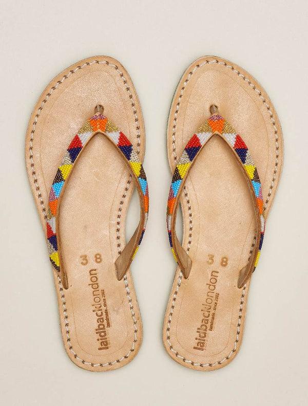 Laidbacklondon Seri SSG Leather Sandal Tribal