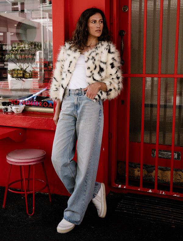 Laidbacklondon Setsu Low Crochet Ankle Boot Milk Leather Natural