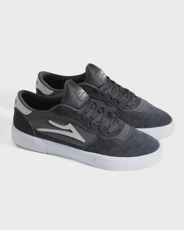 Lakai Cambridge (Sale) CHARCOAL/WHITE SUEDE