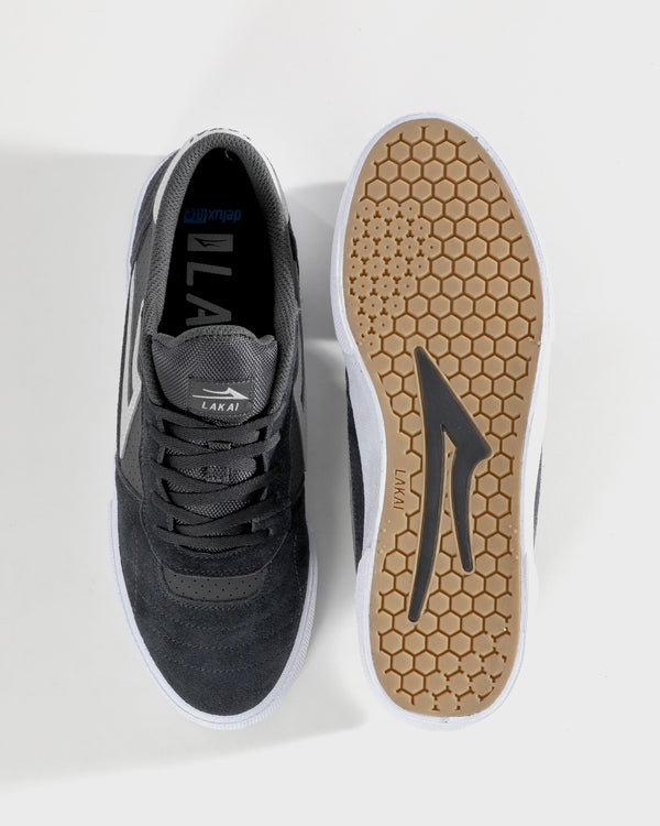 Lakai Cambridge (Sale) CHARCOAL/WHITE SUEDE