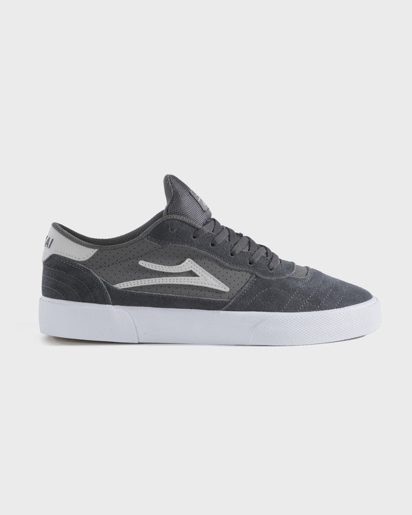lakai Cambridge (Sale) CHARCOAL/WHITE SUEDE