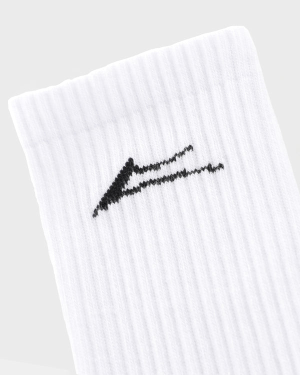 Lakai Everyday Flare Midcalf Socks WHITE