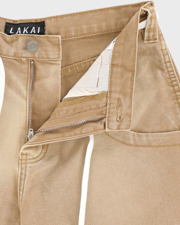 Lakai Faded Wide Leg Carpenter Pant KHAKI