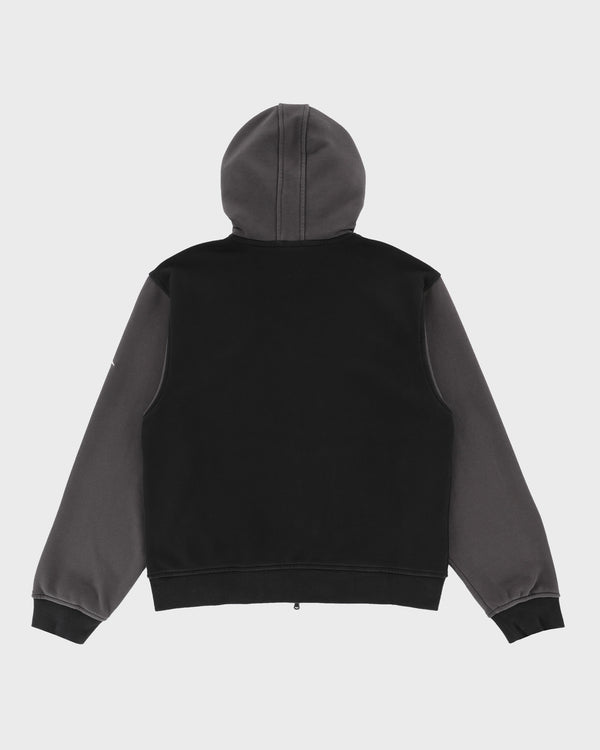 Lakai 'Hello My Name Is' Zip Up Hoodie BLACK