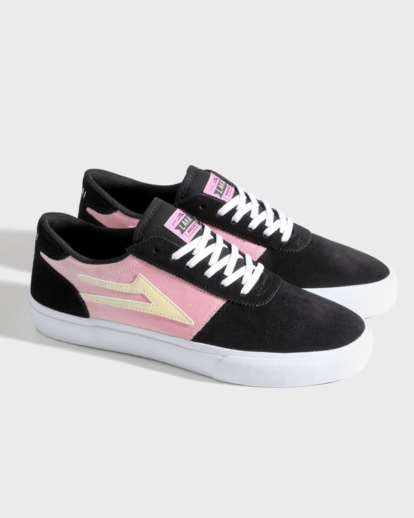 Lakai Manchester (Sale) BLACK/RED UV SUEDE
