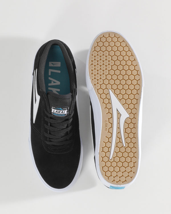 Lakai Manchester (Sale) BLACK SUEDE