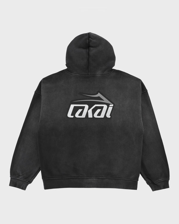 Lakai Sunfaded Pullover Hoodie BLACK