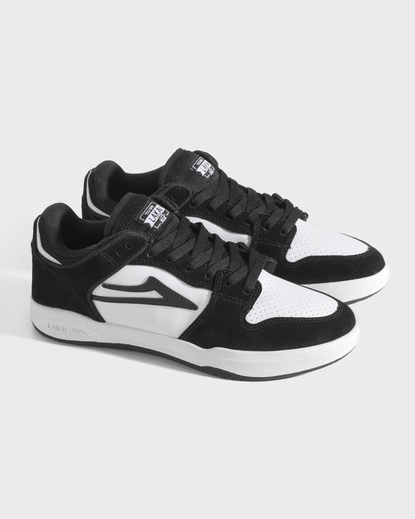 Lakai Telford Low BLACK/WHITE LEATHER