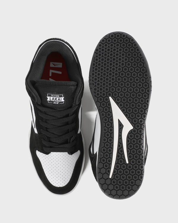 Lakai Telford Low BLACK/WHITE LEATHER