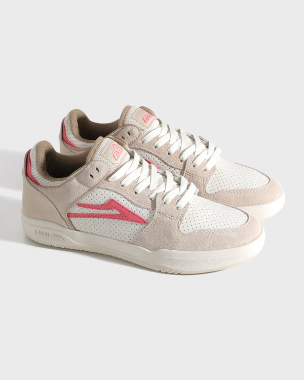 Lakai Telford Low FOG SUEDE STRAWBERRY