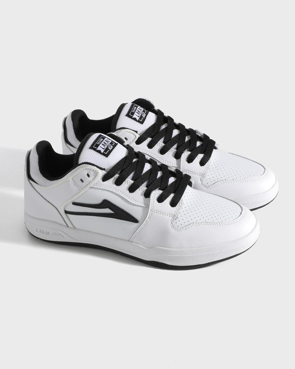 Lakai Telford Low WHITE/BLACK LEATHER