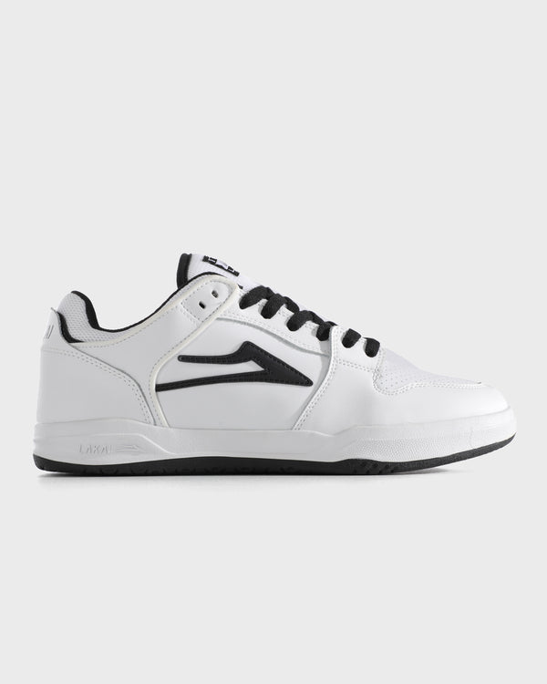 lakai Telford Low WHITE/BLACK LEATHER