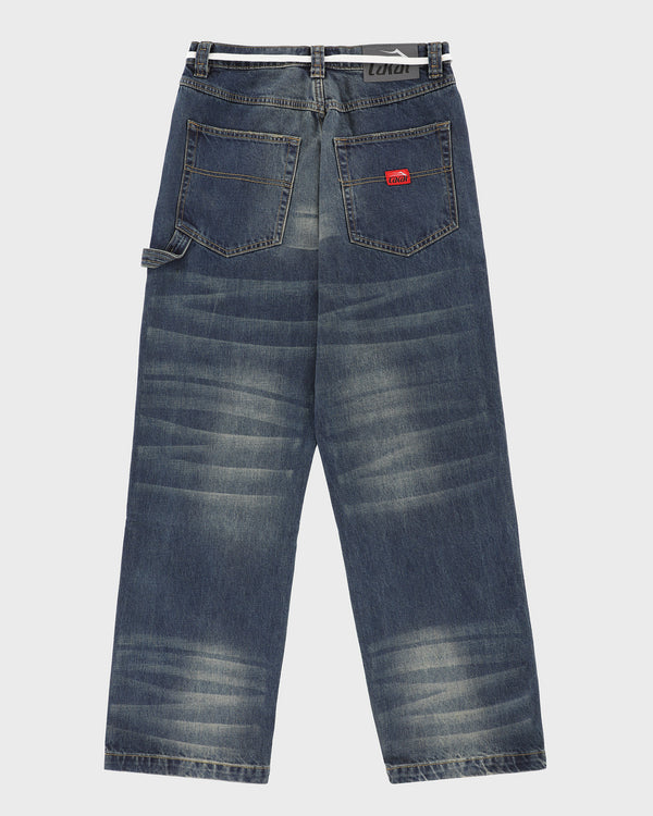 Lakai Vintage Washed Wide Leg Denims BLUE