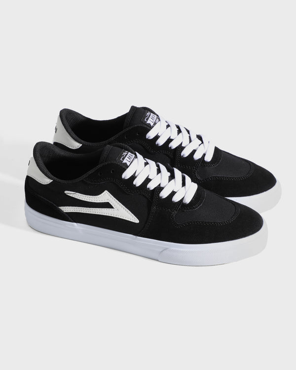 Lakai York BLACK/WHITE SUEDE