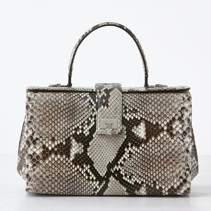 lambertson truex Andi Top Handle - Medium - Natural Python