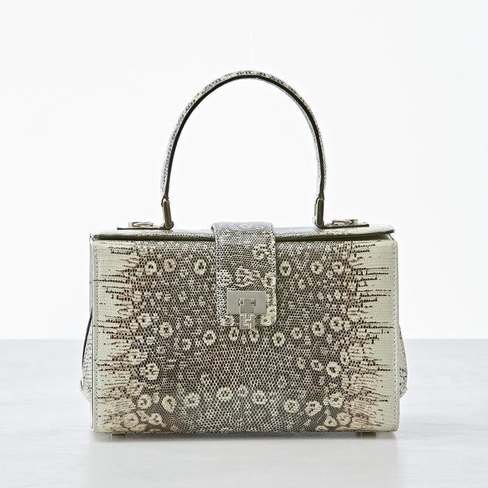 lambertson truex Andi Top Handle - Small - Natural Lizard