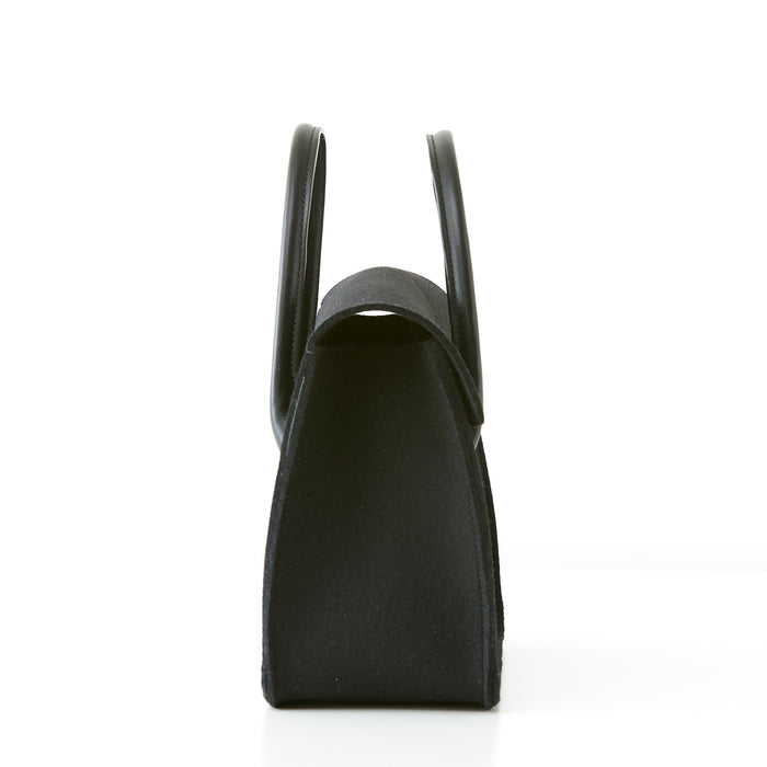 lambertson Truex Boxcar Top Handle - Large - Black Felt