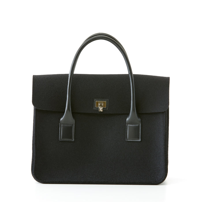 lambertson truex Boxcar Top Handle - Large - Black Felt