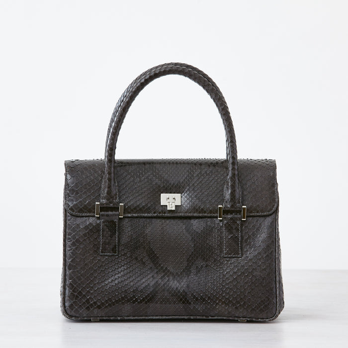 lambertson truex Boxcar Top Handle - Medium - Gray Python